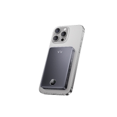 Sạc dự phòng iWALK PowerSlim 10000 10000mAh – Sạc không dây QI 2.0 – Từ tính MagSafe – Sạc nhanh 30W – LCD