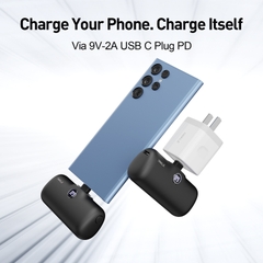 Sạc Dự Phòng Mini iWALK LinkPod P 5000mAh – Lightning/Type C, Sạc Nhanh PD 18W, Màn Hình LED, Nhỏ Gọn