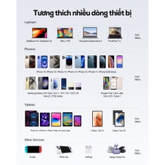 Sạc dự phòng iWALK LinkPod Reel 20000mAh – Sạc nhanh 65W – Cáp USB-C rút gọn – Sạc laptop