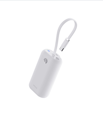 Pin sạc dự phòng iWALK PowerMini 10000mAh – Cáp USB-C tích hợp – Sạc nhanh 22.5W – Mini bỏ túi – LED hiển thị