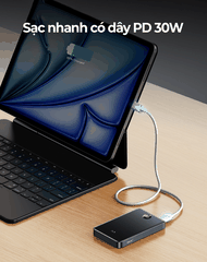 Sạc dự phòng iWALK PowerSlim 10000 10000mAh – Sạc không dây QI 2.0 – Từ tính MagSafe – Sạc nhanh 30W – LCD