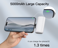 Sạc Dự Phòng iWALK LinkPod Switch 5000mAh – 2 Đầu Lightning & Type-C, Sạc Nhanh 15W Tương Thích Mọi Thiết Bị