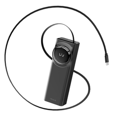 Sạc dự phòng iWALK LinkPod Reel 20000mAh – Sạc nhanh 65W – Cáp USB-C rút gọn – Sạc laptop