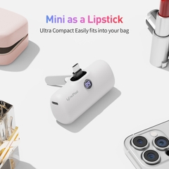 Sạc Dự Phòng iWALK LinkPod Style 5000mAh - Lightning/ Type C, Sạc Nhanh 18W, Đế Gập, LED Hiển Thị