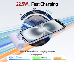 Sạc Dự Phòng Mini IWALK 5500mAh – Sạc Nhanh 22.5W/20W, Cổng Type-C, LED Hiển Thị