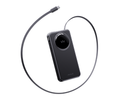 Sạc dự phòng iWALK LinkPod Reel Slim 10000mAh – Siêu mỏng 0.7 inch – Sạc nhanh 30W – Cáp USB-C rút gọn