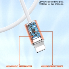 Cáp Sạc Nhanh LDNIO LS891 Dài 1M – Hỗ Trợ Micro/Lightning/Type-C, Truyền Dữ Liệu 480Mbps, Bền Dẻo