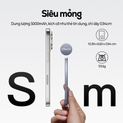 Sạc dự phòng iWALK PowerSlim 5000mAh – Sạc không dây từ tính – Siêu mỏng 0.37 inch – Sạc nhanh 18W