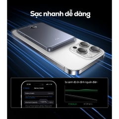 Sạc dự phòng iWALK PowerSlim 5000mAh – Sạc không dây từ tính – Siêu mỏng 0.37 inch – Sạc nhanh 18W