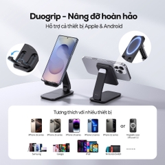 Giá đỡ điện thoại iWALK StandMe Duogrip – Từ tính mạnh – Điều chỉnh độ cao & góc nhìn – Gập gọn tiện mang theo