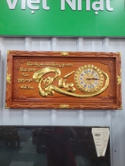 đồng hồ gỗ 40×80