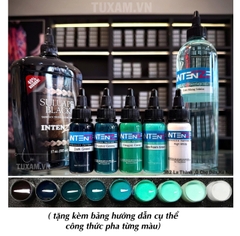 Set Màu INTENZE – Bảng Màu Xanh Ngọc