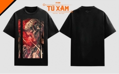Áo thun hình xăm  – The Last Human – unisex form rộng tay lỡ, cotton 100% 250gsm, in DTG siêu thoáng, thiết kế tattoo art cao cấp, độc quyền Master Tú Đen