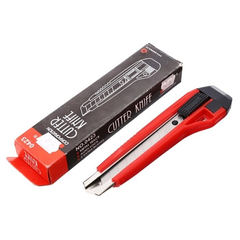 Dao rọc giấy lớn SDI 0423 – lưỡi 18mm SK2+Cr, tay cầm ABS chống trượt, khóa tự động, kèm 2 lưỡi dự phòng (phụ trợ setup studio tattoo)