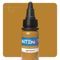Mực Xăm Intenze Light Brown Tattoo Ink 1oz – Sắc Nâu Sáng Trung Tính