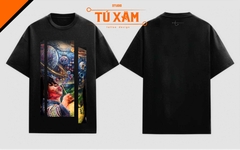 Áo thun hình xăm – “Bay Lên Những Ước Mơ” – unisex form rộng tay lỡ, cotton 100% 250gsm, in DTG siêu thoáng, thiết kế tattoo art cao cấp,  độc quyền Master Tú Đen