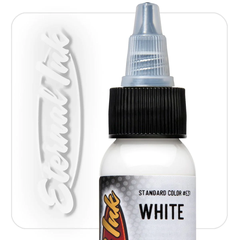 Mực Xăm Eternal Ink EU White 4oz (120ml) – Trắng Dày Màu Cho Highlight & Pha Sáng