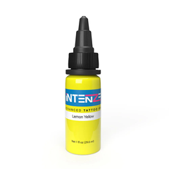 Mực Xăm Intenze Lemon Yellow Tattoo Ink 1oz – Sắc Vàng Sáng Cho Vùng Highlight