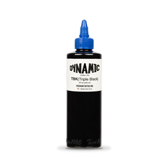 Mực Xăm Dynamic TBK Chính Hãng USA – Siêu Đen Triple Black (8oz)