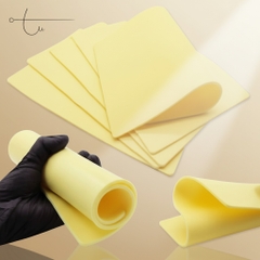Da giả xăm A4 loại 1 – Da tập xăm cao cấp, dày, mềm, bám mực tốt, bề mặt mịn chuẩn da thật, dùng cho luyện tập tattoo chuyên nghiệp