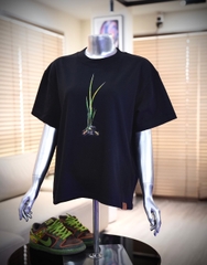 Áo thun TX01 - Mẹ – form  boxy, cotton organic 300gsm, in DTG siêu thoáng, tattoo art cao cấp,  độc quyền Master Tú Đen