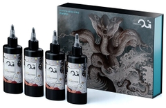 Mực xăm OG Grey Wash Set 4 chai 120ml