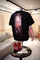 Áo thun TX02 - Thiên Thần Sa Ngã – form  boxy, cotton organic 300gsm, in DTG siêu thoáng, tattoo art cao cấp,  độc quyền Master Tú Đen
