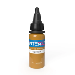 Mực Xăm Intenze Light Brown Tattoo Ink 1oz – Sắc Nâu Sáng Trung Tính