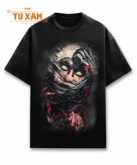 Áo thun hình xăm – Hopeless – unisex form rộng tay lỡ, cotton 100% 250gsm, in DTG siêu thoáng, thiết kế tattoo art cao cấp,  độc quyền Master Tú Đen