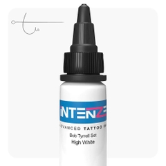 Set 23 màu mực xăm Intenze 1oz – bộ mực màu đa sắc chính hãng Intenze USA, đủ dải vàng, cam, đỏ, tím, xanh, trắng