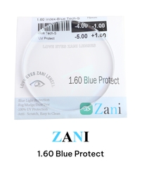 Tròng kính Zani 1.60 Blue Protect