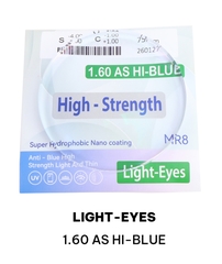 Tròng kính Light Eyes 1.60 Hi - Blue