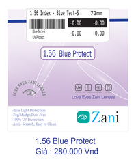 Tròng kính Zani 1.56 Blue Protect