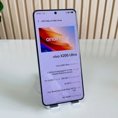 🔥 VIVO X200 ULTRA 5G LIKE NEW – 12GB/256GB Trắng Đẹp 99%| PIN 100%