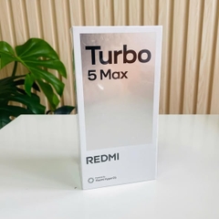 🤍 REDMI TURBO 5 MAX NEW (12GB/256GB) - Trắng