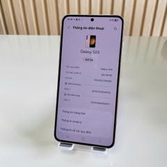 Samsung S23 Hàn 5G 8/256GB Trắng Đẹp 98% Kèm Sạc 30W Hỗ Trợ 1 Sim Vật Lý + 1 Esim