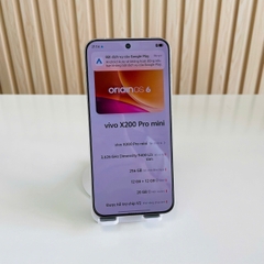 Vivo X200 Pro Mini 12/256GB Trắng Đẹp 98% Pin 96% Fullbox