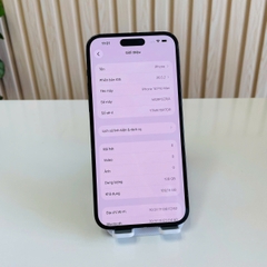 IPhone 14 Pro Max ZPA 128GB Đen Đẹp 98% Pin 78% - Đã Thay Kính Bảo Vệ Camera