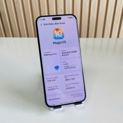 Honor Magic 8 Pro 16/512GB Đen Đẹp 98+ Pin 100 Fullbox