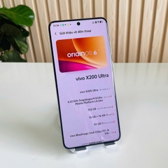 Vivo x200 Ultra 5G 16/512GB Trắng Đẹp 98+% Pin 96% Fullbox