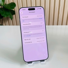 IPhone 17 Pro Max Việt Nam 256GB Bạc Đẹp Keng Pin 100 Fullbox dây sạc zin Còn Bảo Hành