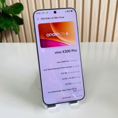 Vivo X300 Pro 16/512GB Xanh Dương Đẹp 98% Pin 96% Fullbox