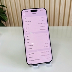 IPHONE 16 PRO MAX QUỐC TẾ – 256GB Sa Mạc Pin 93% Đẹp 98%