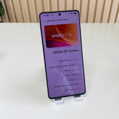 📱 IQOO Z9 Turbo Plus 5G - 12/256GB Xám Đẹp 98% -