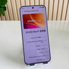 🔥 IQOO NEO 11 ULTRA – RAM 12/256GB Xanh Dương Đẹp 99% Pin 100%