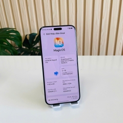 🔥 HONOR MAGIC 8 PRO QUỐC TẾ (16GB/1TB) – SIÊU PHẨM Màu Đen Đẹp 98% Kèm Sạc 30W