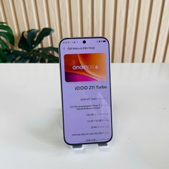 🔥 IQOO Z11 TURBO Like New – "QUÁI VẬT" HIỆU NĂNG, PIN KHỦNG 7600MAH 🔥12/256GB Pin 100%