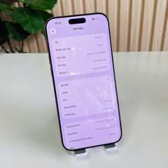 IPHONE 16 PRO MAX QUỐC TẾ – 512GB Sa Mạc Pin 90% Đẹp 98%