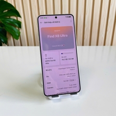 🔥 OPPO FIND X8 ULTRA 5G 🔥16/512GB Pin 99% Màu Trắng Đẹp 99% Fullbox
