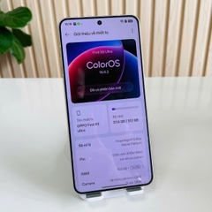 🔥 OPPO FIND X8 ULTRA – 16GB/512GB Trắng Đẹp 98+ | PIN 100%
